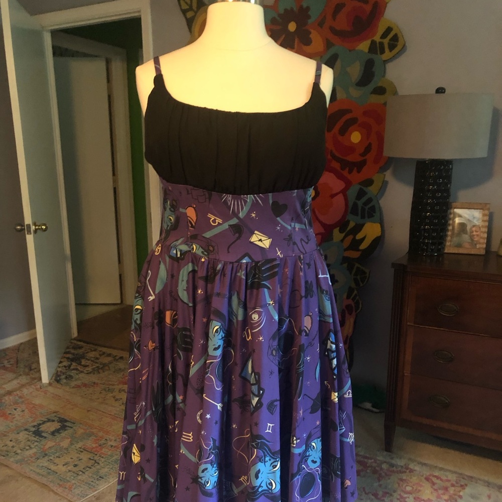 Pinup Couture Fortune Teller dress 2X EUC